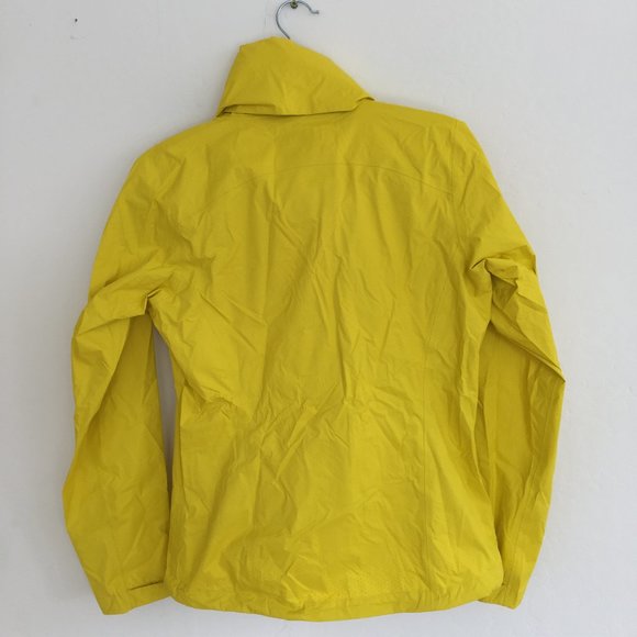 Mountain Hardwear Yellow Rain Jacket